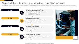 Steps To Integrate Employee Earning Statement Software