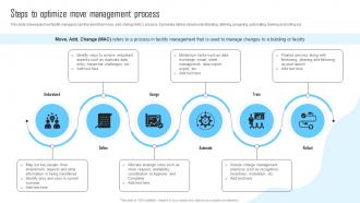 Steps To Optimize Move Management Process Facility Management And Maintenance
