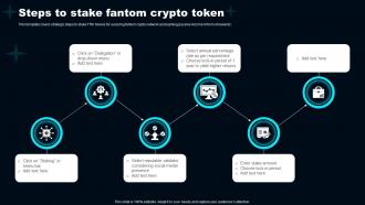 Steps To Stake Fantom Crypto Token