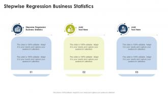 Stepwise Regression Business Statistics In Powerpoint And Google Slides Cpb