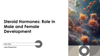 Steroid Hormones Role In Male And Female Development PPT Slides AT