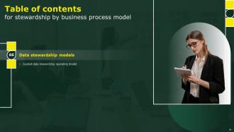 Stewardship By Business Process Model Powerpoint Presentation Slides Unique Pre-designed