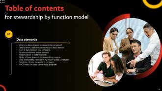 Stewardship By Function Model Powerpoint Presentation Slides Slides Editable