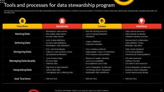 Stewardship By Function Model Powerpoint Presentation Slides Professional Editable