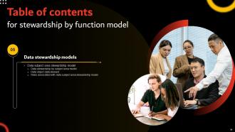 Stewardship By Function Model Powerpoint Presentation Slides Interactive Editable