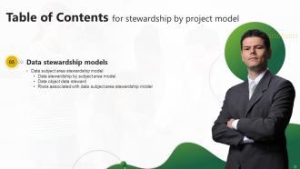 Stewardship By Project Model Powerpoint Presentation Slides Multipurpose Pre-designed