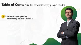 Stewardship By Project Model Powerpoint Presentation Slides Image Template