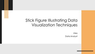 Stick Figure Illustrating Data Visualization Techniques PPT Information AT
