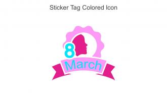 Sticker Tag Colored Icon In Powerpoint Pptx Png And Editable Eps Format