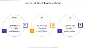 Stimulus Check Qualifications In Powerpoint And Google Slides Cpb