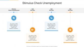 Stimulus Check Unemployment In Powerpoint And Google Slides Cpb