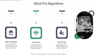 Stitch Fix Algorithms In Powerpoint And Google Slides Cpb