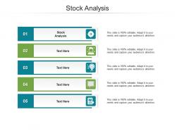 Stock analysis ppt powerpoint presentation infographic template templates cpb