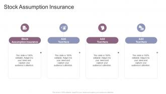 Stock Assumption Insurance In Powerpoint And Google Slides Cpb