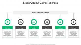 Stock Capital Gains Tax Rate In Powerpoint And Google Slides Cpb