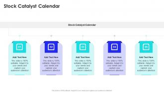Stock Catalyst Calendar In Powerpoint And Google Slides Cpb