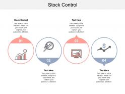 Stock control ppt powerpoint presentation portfolio designs download cpb