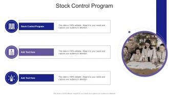 Stock Control Program In Powerpoint And Google Slides Cpb