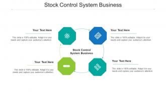 Stock control system business ppt powerpoint presentation model master slide cpb