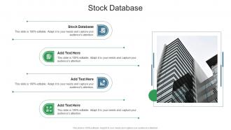 Stock Database In Powerpoint And Google Slides Cpb