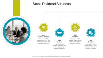 Stock Dividend Business In Powerpoint And Google Slides Cpb