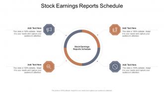 Stock Earnings Reports Schedule In Powerpoint And Google Slides Cpb