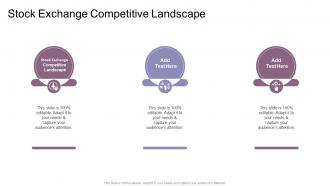 Stock Exchange Competitive Landscape In Powerpoint And Google Slides Cpb