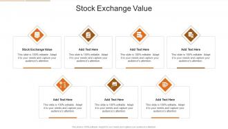 Stock Exchange Value In Powerpoint And Google Slides Cpb