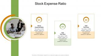Stock Expense Ratio In Powerpoint And Google Slides Cpb