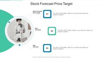 Stock Forecast Price Target In Powerpoint And Google Slides Cpb