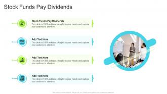 Stock Funds Pay Dividends In Powerpoint And Google Slides Cpb
