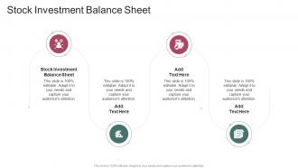 Stock Investment Balance Sheet In Powerpoint And Google Slides Cpb