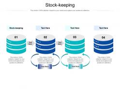Stock keeping ppt powerpoint presentation portfolio show cpb