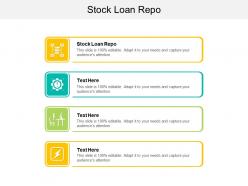 Stock loan repo ppt powerpoint presentation show model cpb