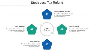 Stock loss tax refund ppt powerpoint presentation professional mockup cpb