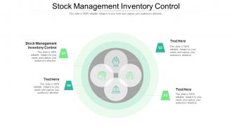Stock management inventory control ppt powerpoint presentation layouts inspiration cpb
