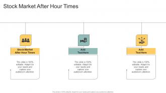 Stock Market After Hours Times In Powerpoint And Google Slides Cpb