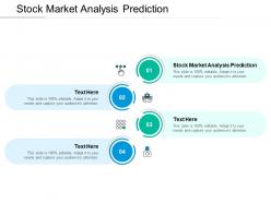 Stock market analysis prediction ppt powerpoint presentation ideas show cpb
