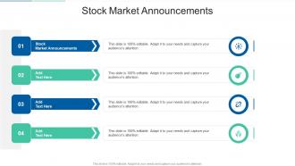 Stock Market Announcements In Powerpoint And Google Slides Cpb