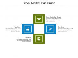 Stock market bar graph ppt powerpoint presentation slides background image cpb