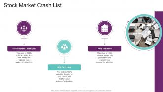 Stock Market Crash List In Powerpoint And Google Slides Cpb