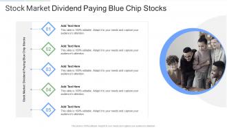 Stock Market Dividend Paying Blue Chip Stocks In Powerpoint And Google Slides Cpb