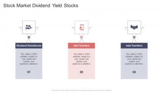Stock Market Dividend Yield Stocks In Powerpoint And Google Slides Cpb