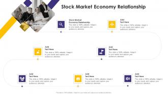 Stock Market Economy Relationship In Powerpoint And Google Slides Cpb