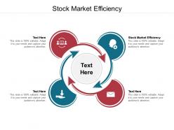 Stock market efficiency ppt powerpoint presentation summary inspiration cpb