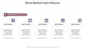 Stock Market Index Returns In Powerpoint And Google Slides Cpb