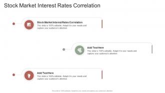Stock Market Interest Rates Correlation In Powerpoint And Google Slides Cpb