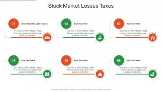 Stock Market Losses Taxes In Powerpoint And Google Slides Cpb