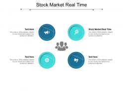 Stock market real time ppt powerpoint presentation slides images cpb