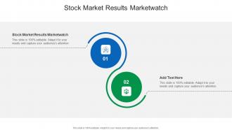 Stock Market Results Marketwatch In Powerpoint And Google Slides Cpb